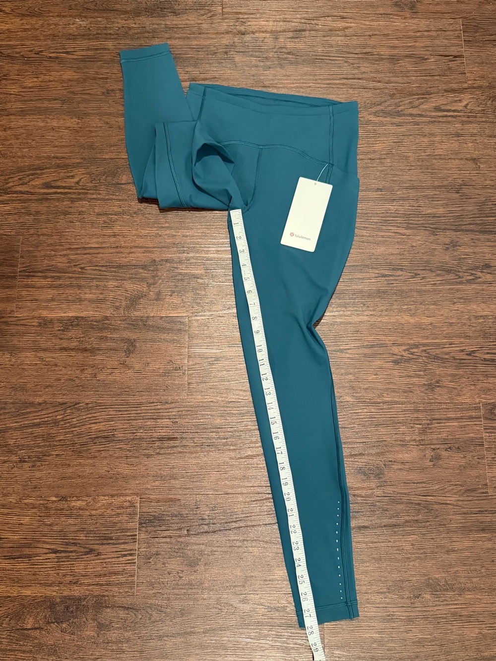 Lululemon Athletica Swift Speed HR 28” Tight Brushed Luxtreme GRNJ NWT size 6 - Picture 8 of 13